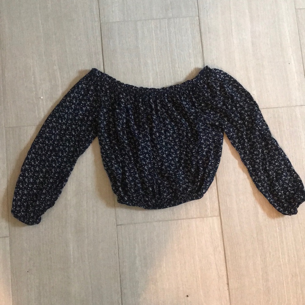 PacSun long sleeve cropped top
